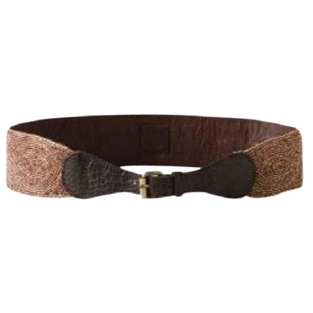 Jasper & Jerra Anthropologie beaded belt